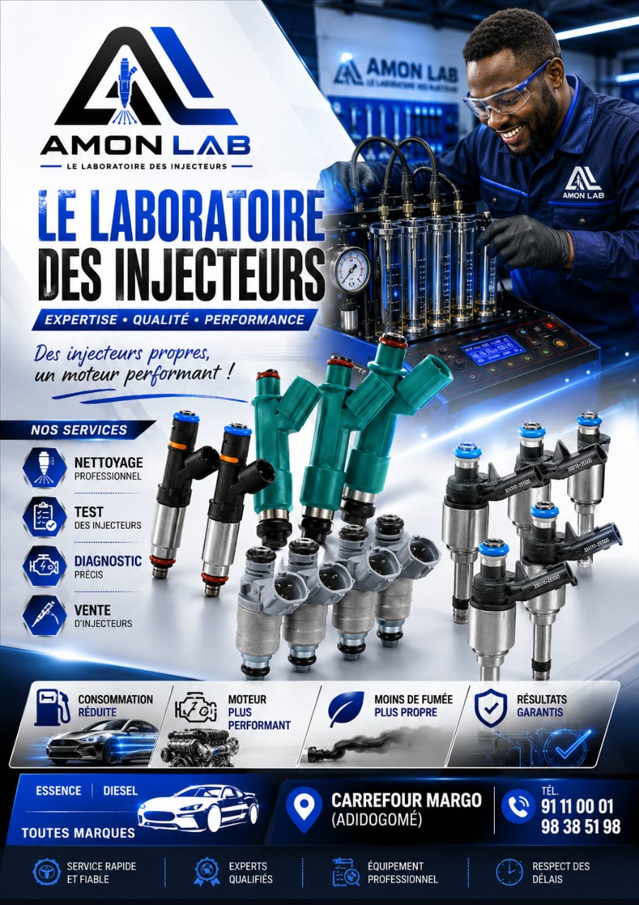 Atelier Amon Lab — nettoyage et test des injecteurs